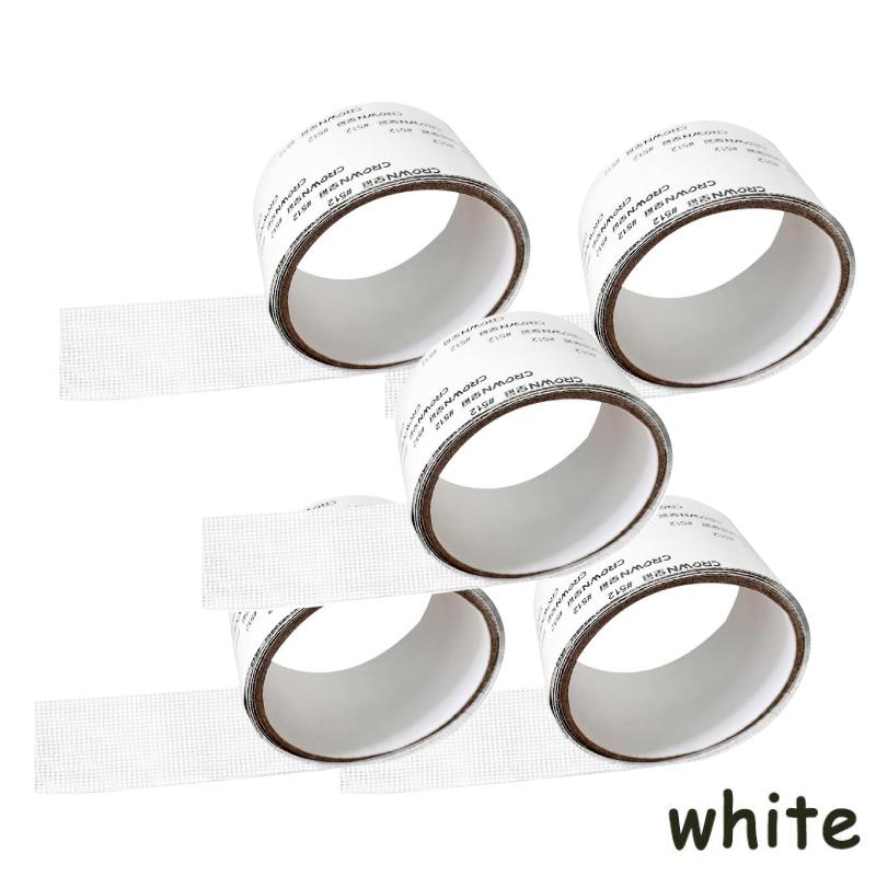 

1/3/5 шт. Субсидия на ремонт окон, заделывание отверстий, песчаная заделывание окон, сетчатая лента для ремонта, волшебная лента, заделывание окон 5pcs белый