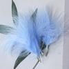 50Pcs Feather Turkey Hair Vascular Fleece, Dream Catcher Diy Corsage Earrings Headgear Hair Accessories Color Pendant Decorative Materials