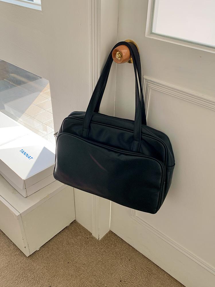 

Сумки женские универсальные осенне-зимние сумки большой вместимости женская сумка премиум-класса Sense подмышечная сумка дорожная женская сумка через плечо чёрный