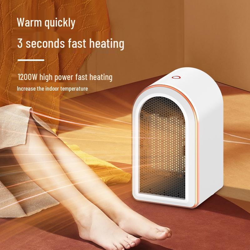 Compact Desktop Heater: Ideal for Home, Office, or Bathroom Use