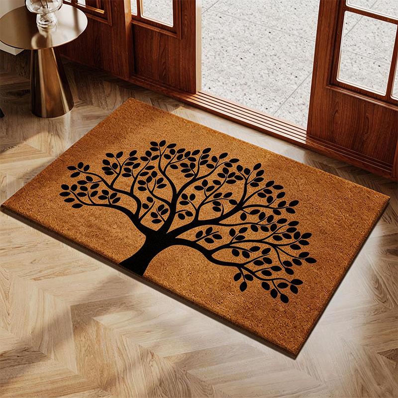 All Guests Must Be Approved By The Dog Coir Doormat Dirt Trapping Non Slip Front Entry Floor Mat Pet Lover Home Decor
