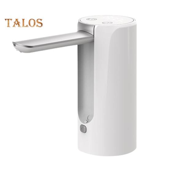 

Електричний водяний насос зі складаним носиком Розбірний харчовий дизайн Розумний світлодіодний дисплей Безшумна робота Портативний водяний насос A білий