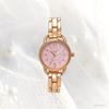 Fieldwork Women's Analog Watch, 5 ATM Water Resistant, Metal Band, Pink Gold, Pink, WP Aqua, ASS173P-4