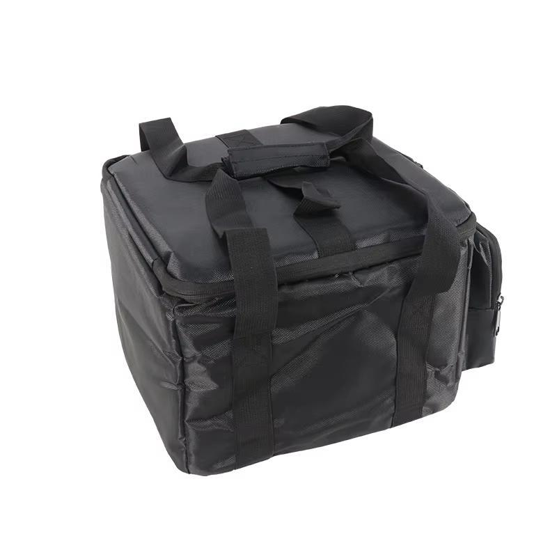 6x18w battery par light bag 600D rainproof PVC+210D Portable lining portable bag for par light DJ stage light bag.
