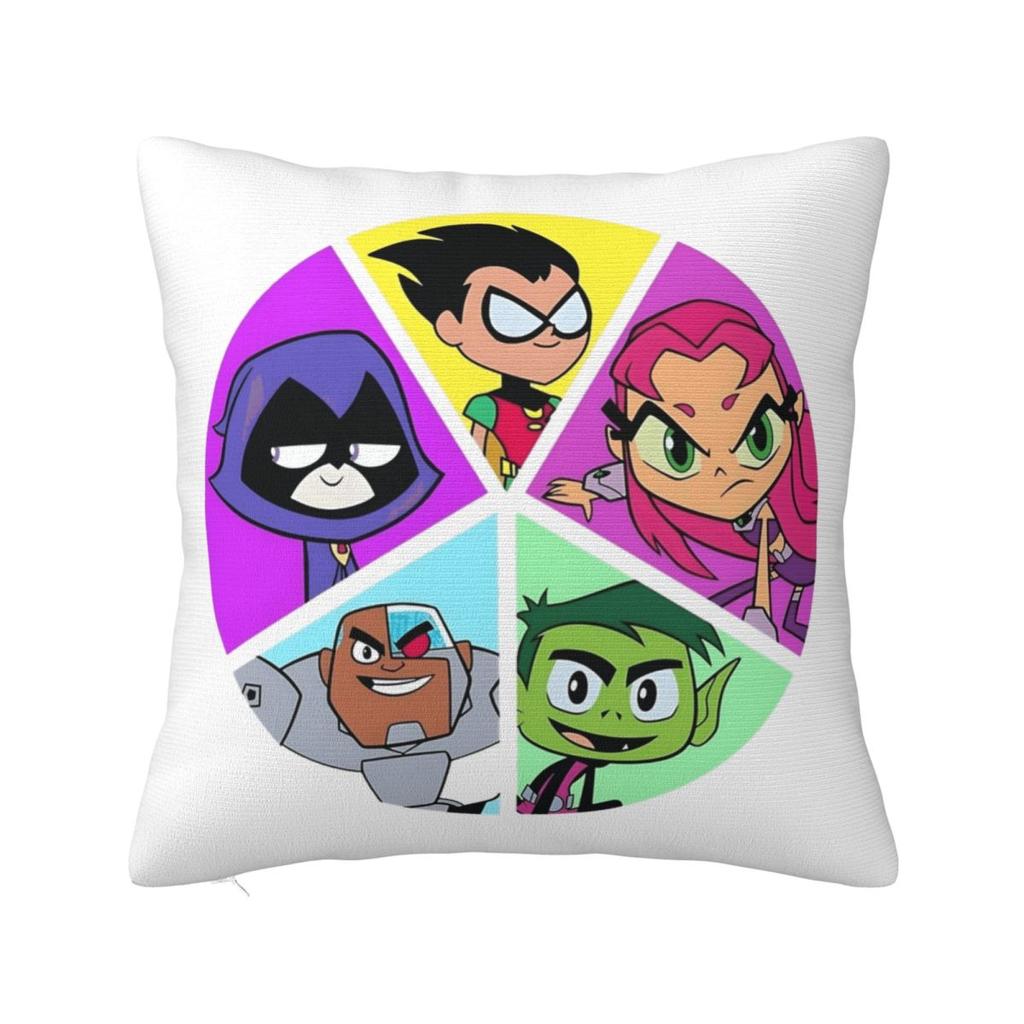 Pillow Cover Cartoon Go Custom DIY Cushion Cover T-Teen Fashion Pillow Case For Office Car Home Decorative Pillowcases