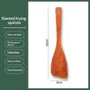 Household Long Handle Wooden Cooking Spatula Heat Resistant Kitchen Turner for Non-Stick Pans 1Pc Durable