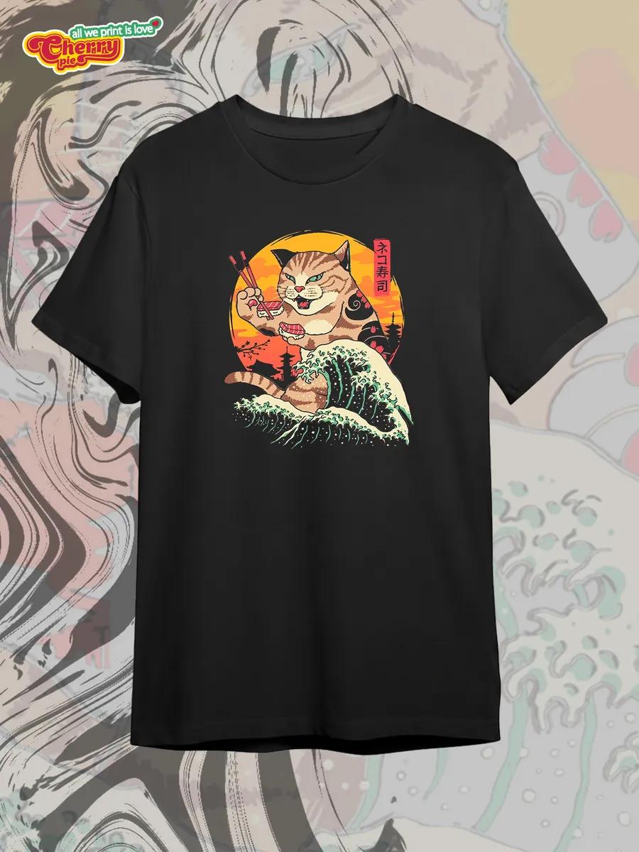 Men s black unisex T-shirt with Christian print 3XL