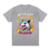 Inappropriate My Yeast Infection Itches Print Tshirts for Women Summer Funny Humor Casual Fashion Tops ONeck Short Sleeve Tees