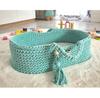 Sweet Baby Doll Bassinet Moses Basket Boho Cotton Carrier