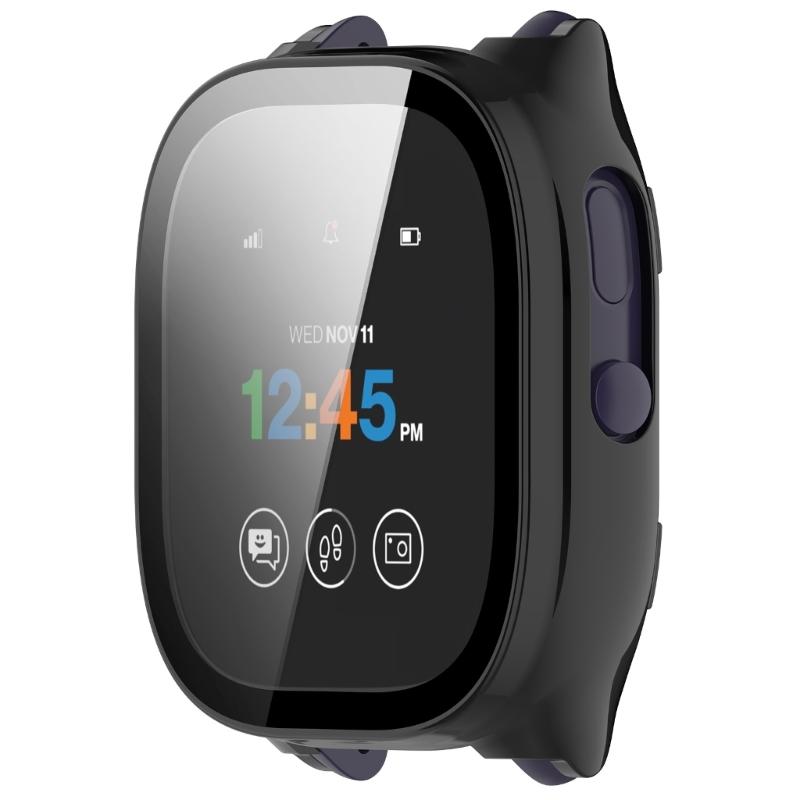Screen Protector Film Watch Shell with Tempered Glass Film for Watch 3 Scratchproof Case Protective Case Cover