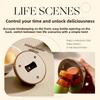 Timer, Kitchen Reminder, Mechanical Magnetic Cooking Alarm Clock, Timer, Primary School Students' Self-discipline Visualization Manager