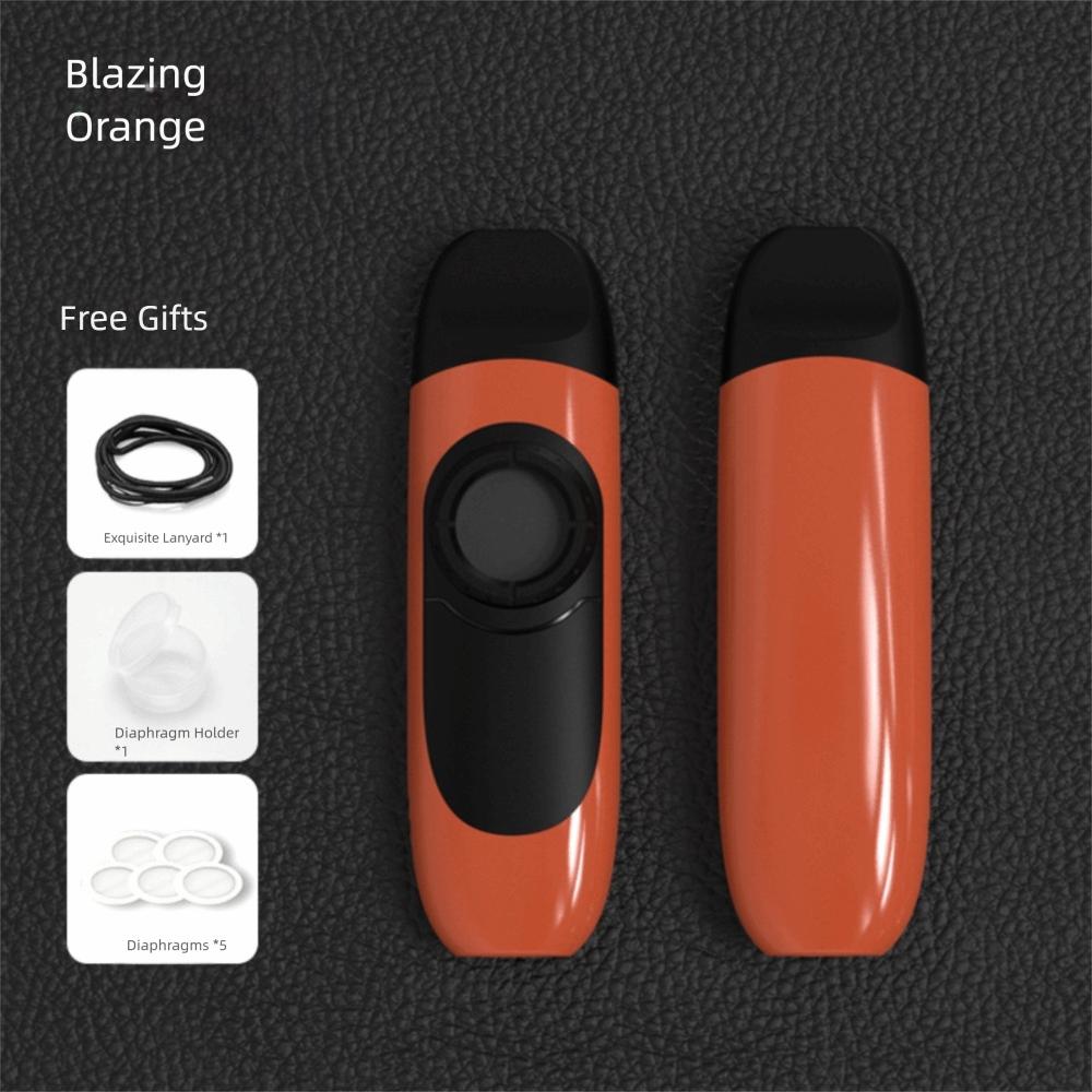 Adjustable Tone Colored Kazoos Sinking Membrane Seat ABS Kazoo Instrument  Performance