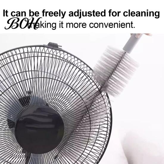 Extendable Duster for High Ceilings Bendable Cleaning Brush, Washable Dust with Flexible Head, Reusable Brush Curtains Effective Lightweight