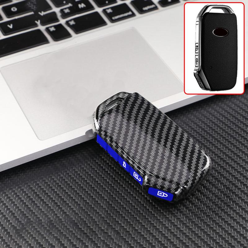 Remote Key Smart 5 Button ABS Car Key Case Cover for Kia Telluride Telluride SX 2021 Sportage R 2022 K5 GT Line 2021 Seltos 2020
