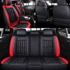 11PCS 5 Seats Car Seat Covers Automobiles Seat Covers Protector Cushion Deluxe PU Leather Front+Rear Full Set SUV Truck