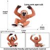 Kids Saimiri Sciureus Wildlife Monkey Figurine Model Toy For Educational Play