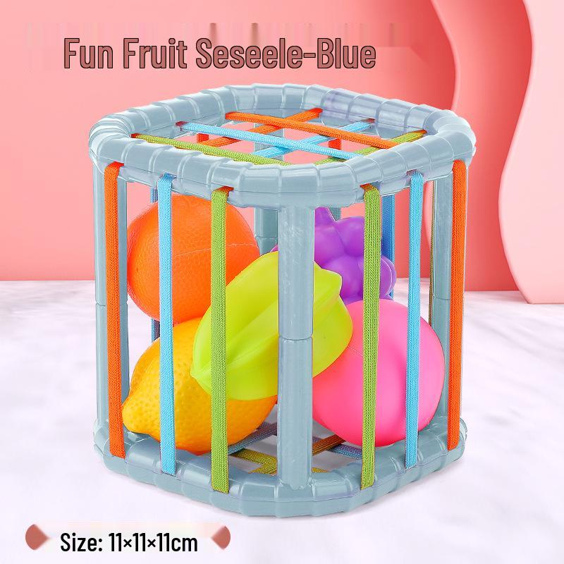 

Rainbow Sesele Educational Polyhedron Toy for Newborns - Enhances Fine Motor Skills