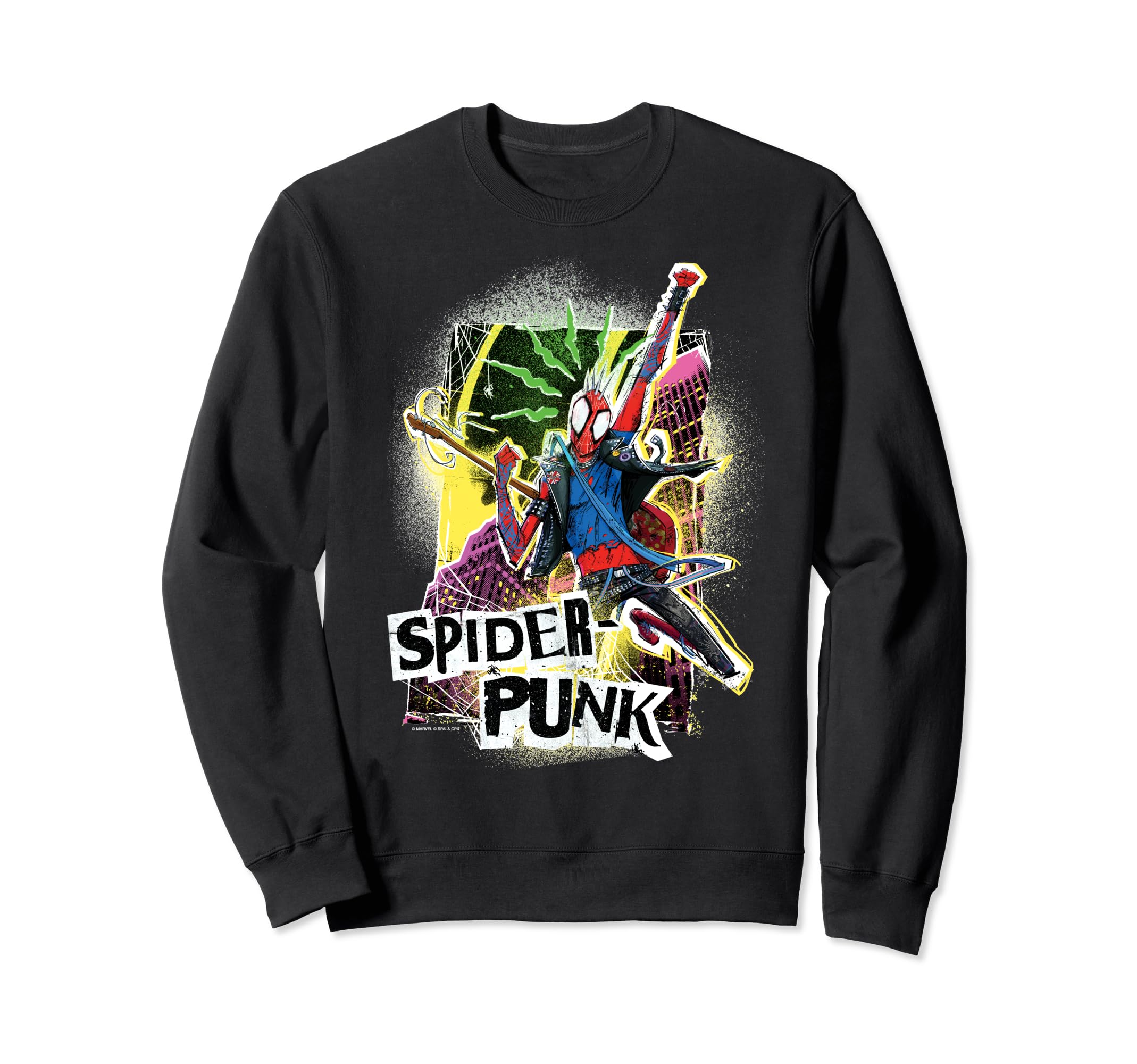 

Marvel s Spider-Man: Across the Spider-Verse Spider-Punk Sweatshirt