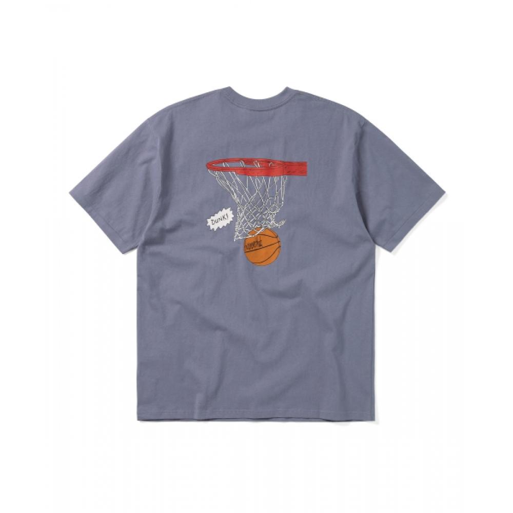 Thisisneverthat Dunk Hoop Tee Purple Grey XL 4390₽