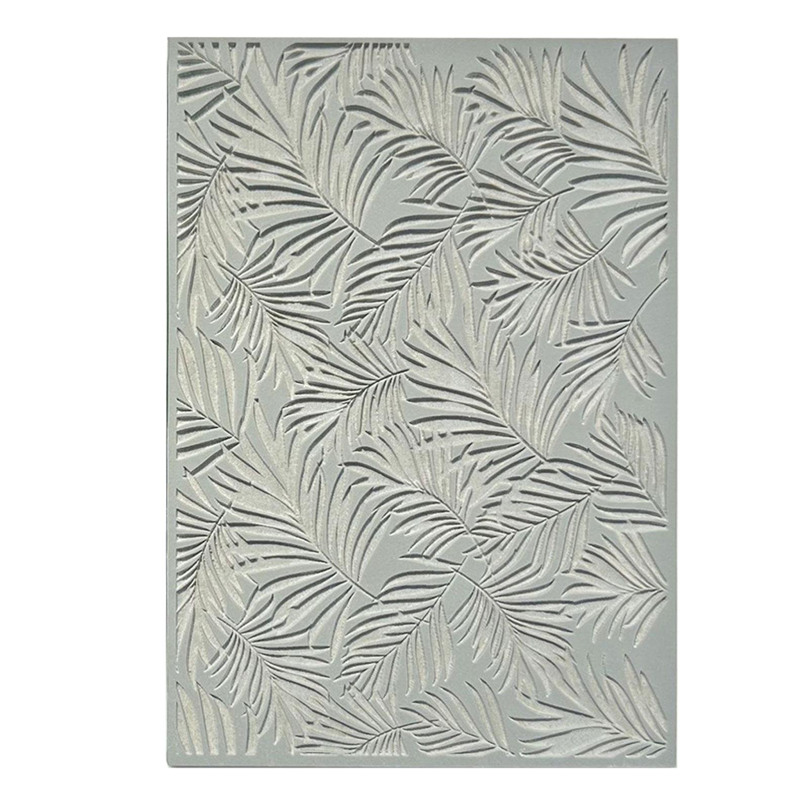 

1/3 шт. глиняный текстурный коврик с цветочным рисунком и листом для сережек из глины, инструмент для тиснения сережек из глины YZ4