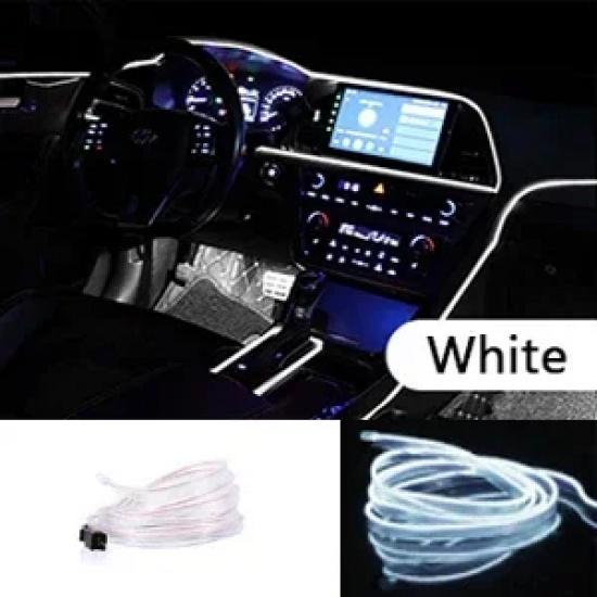 Car Interior LED Lights with Flexible Neon Lights with USB Cigarette Drive 1M/2M/3-4M/5M Hot Style Ambient Led Lights LED Cool