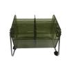 Sundries Storage Box Transparent Visible 360 Degree Rotatable Desktop Case Modern Storage Dividing Grid Vertical Storage Box
