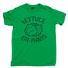 Lettuce Eat Plants T Shirt Vegetarian Kale Plant Garden Vegan Veggie Lover Tee
