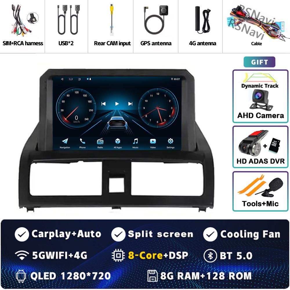 Android 14 Carplay Car Radio For Honda Accord 7 2002 2003 - 2007 Multimedia Video Player Navigation GPS Stereo 2Din DVD WIFI+4G