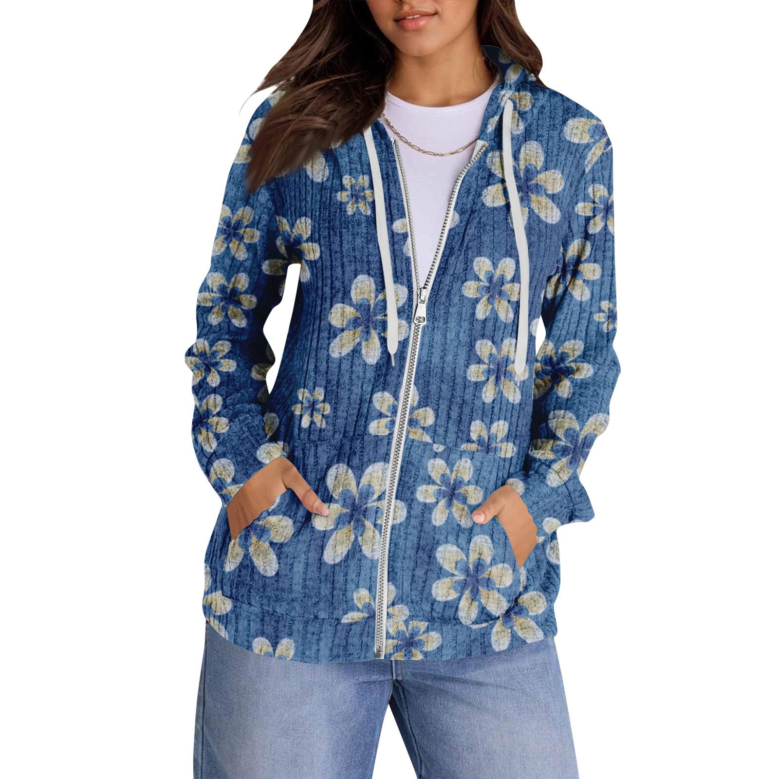 

Толстовки с капюшоном для женщин, модные топы, повседневная осенняя мода, свитшот с длинным рукавом и карманами, легкий пуловер S