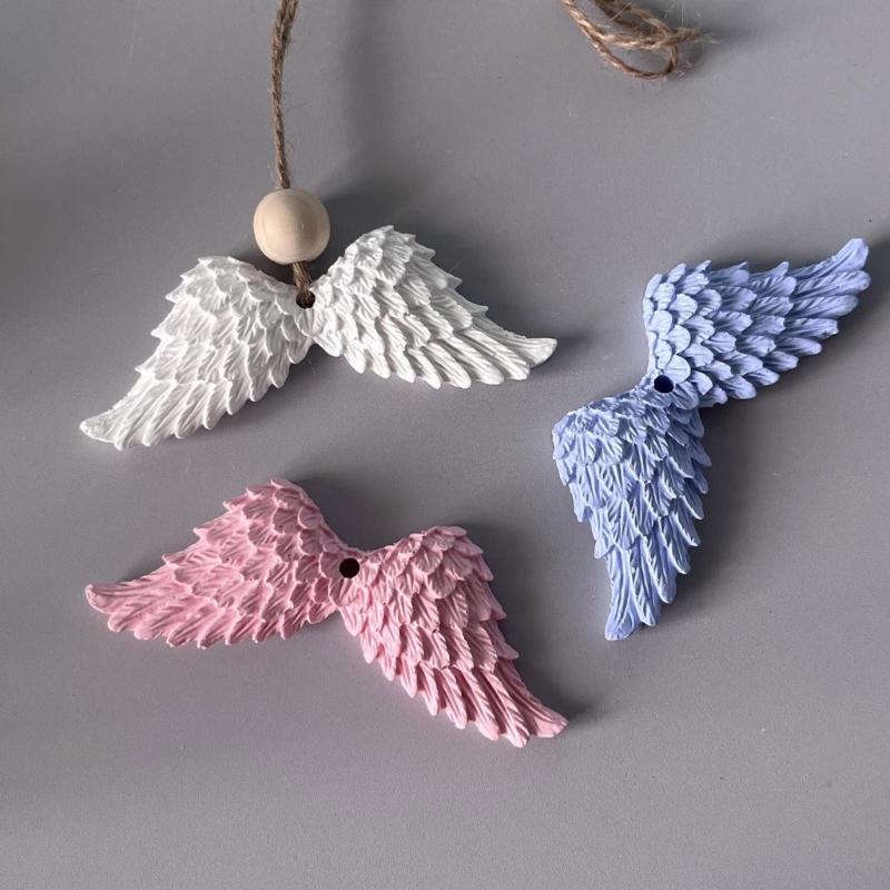 Wing Pendant Silicone Mold For Jewelry Making Food Safe Flexible Reusable Crafting Tool With Artistic Wing Design