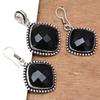 Black Spinal  Pendant Gemstone Jewelry Handicraft Valentine'Day Gold