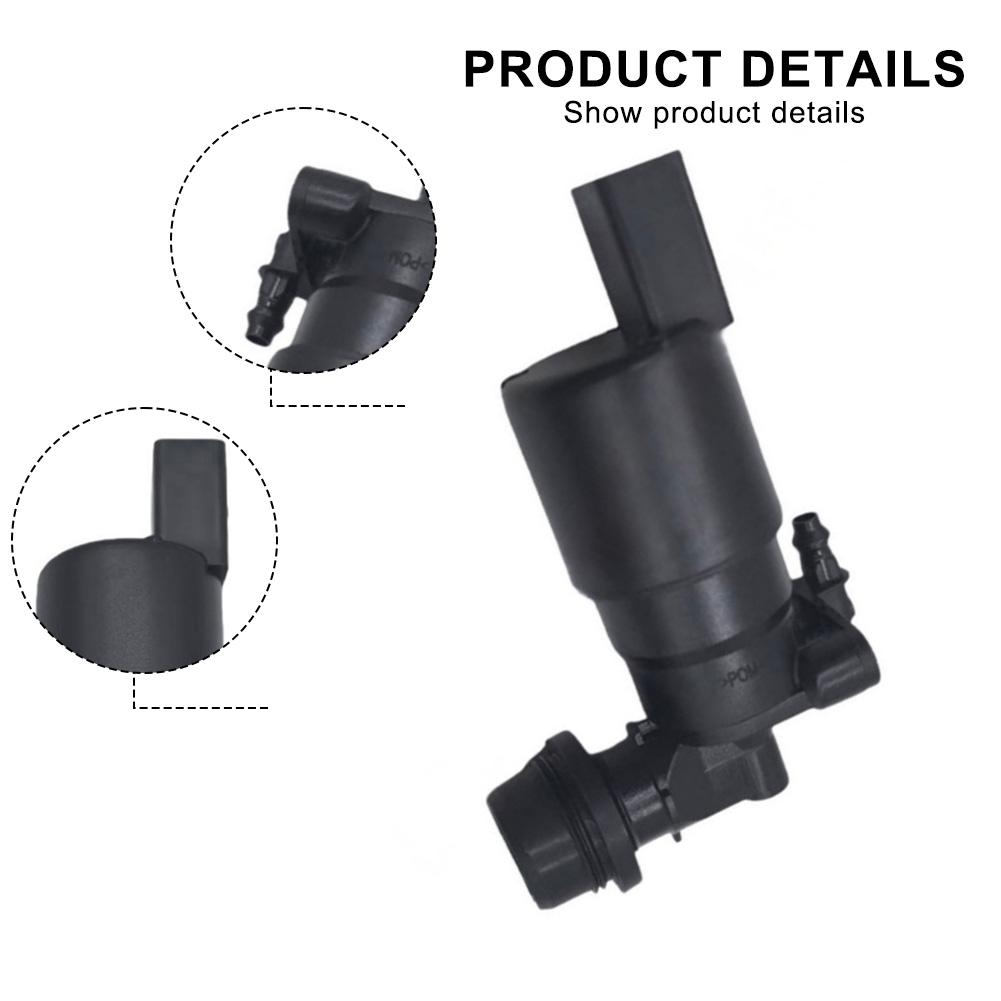Front Windshield Washer Spray Motor For VOLVO For XC60 For S60 ABS Black OEM 31662340 Replacement Pump Assembly