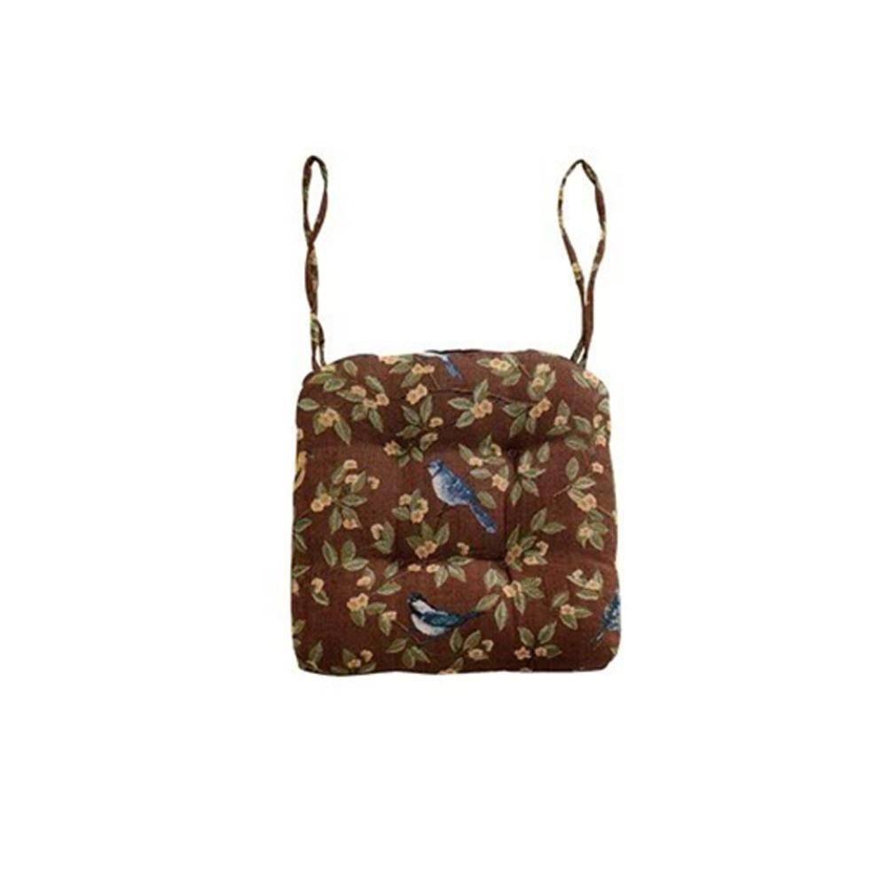 

Утолщенная подушка для сиденья Нескользящая подушка для офисного сиденья ПП мат Подушка татами Практика йоги кофейный