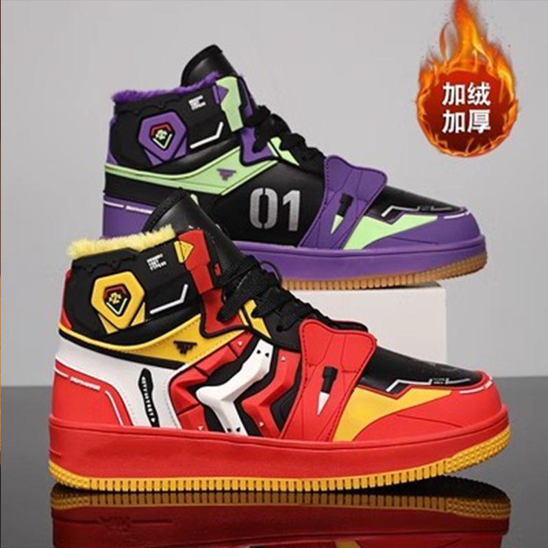 

EVA animation joint ограниченный тираж aj высокие кроссовки для доски пара мужская баскетбольная обувь повседневная спортивная обувь модная трендовая обувь 46