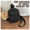 Mini Women's Backpack Trends: Nyl Women's Bags, Small Schoolbags, and White Canvas Backpacks Are Fashiable and Casual Pick