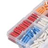 Hilitand 200pcs European Car Fuse Continental Car Fuse Torpedo Type Set with Plastic Storage Box