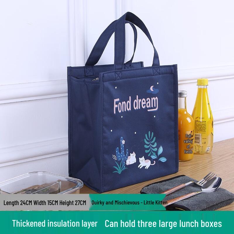 OEING Canvas Insulated Lunch Bag 1