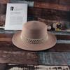 Fashion versatile pearl flat top top top hat women's summer new outdoor travel beach sunscreen sun hat tide