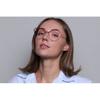 Full Rim Cat Eye Red Rose Gold Smartbuy Collection Greta L118a Fashion Women Eyeglasses