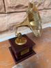 Indian Handmade Non Working Gramophone Model For Showpiece Decor Gift For Christmas