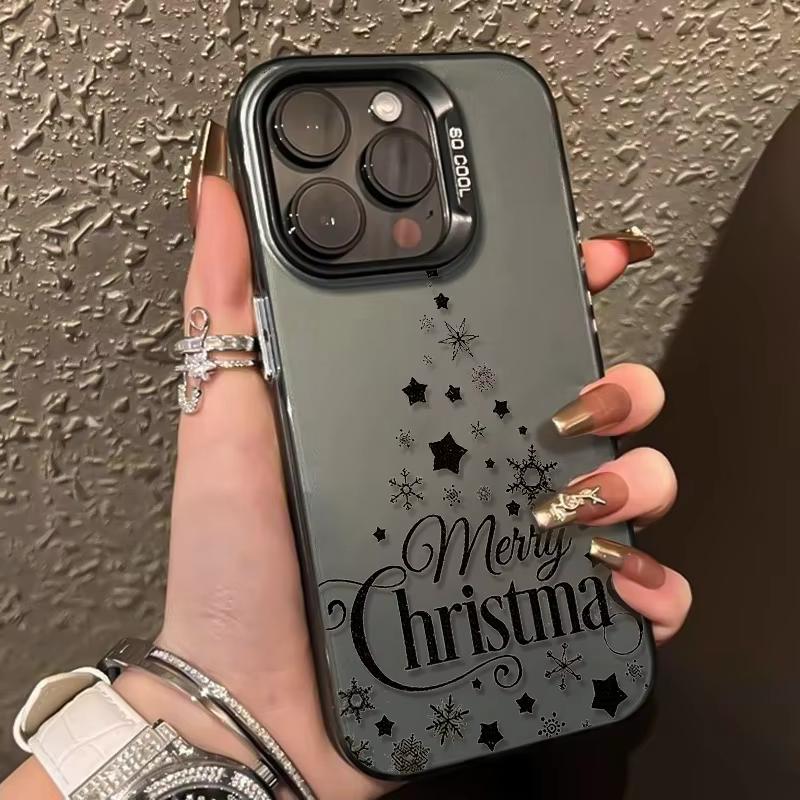 IMD Merry Christmas Phone Case For iPhone 17 Cases iPhone 16 Pro Max 15 14 Plus 13 12 11 7 8 16E 17 Air XS XR X Hard Back Cover