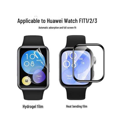 TPU Hydrogel Folie für Huawei Fit 1/2/3 - Vollbild Gebogener Schutz
