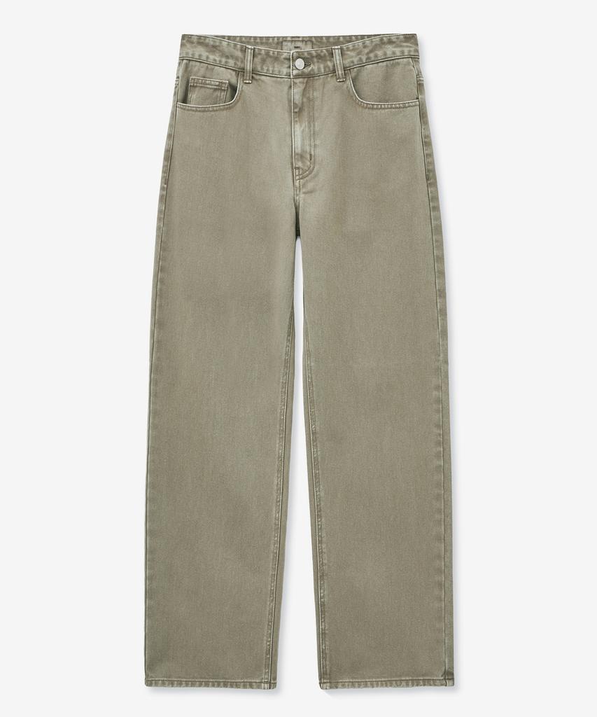 Tienjiti Lot.872 Straight-Fit Pigment Dyed Denim Pants (Washed Beige) Tnpa6E113I2