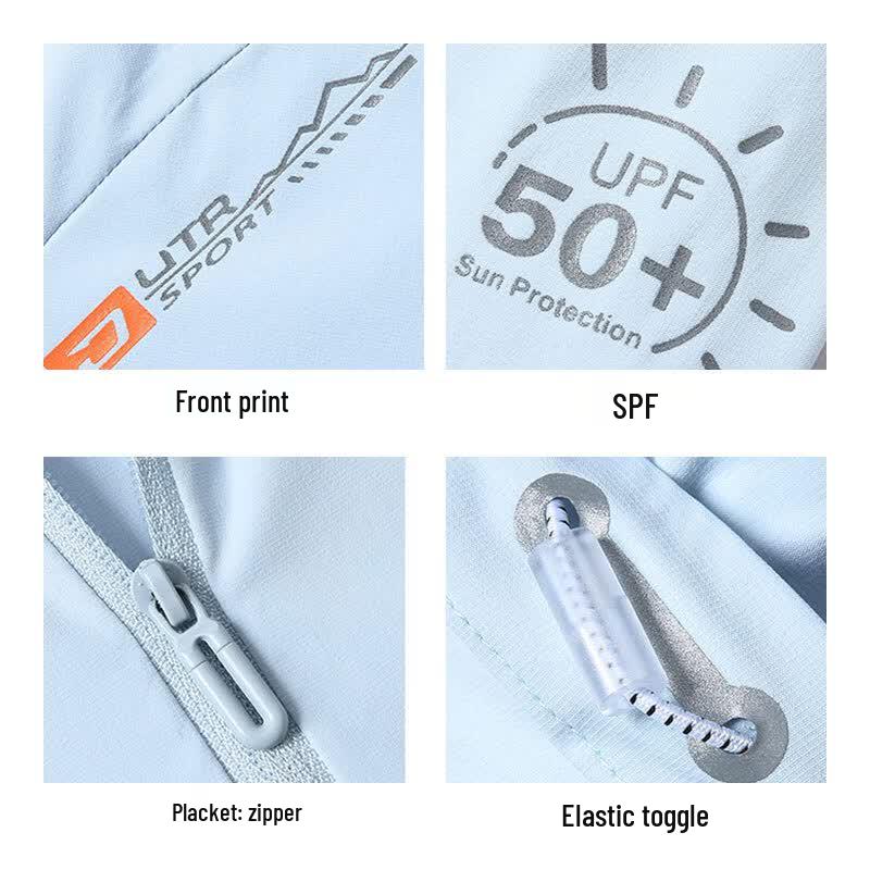 Mao Ren Couple Ice Silk Sun Protection Jacket
