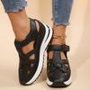 Women's Fashion Sandals, Comfortable, Solid Color, Open-toe, Artificial PU Upper/Lining/Insole, Multifunctional Beach Loafers