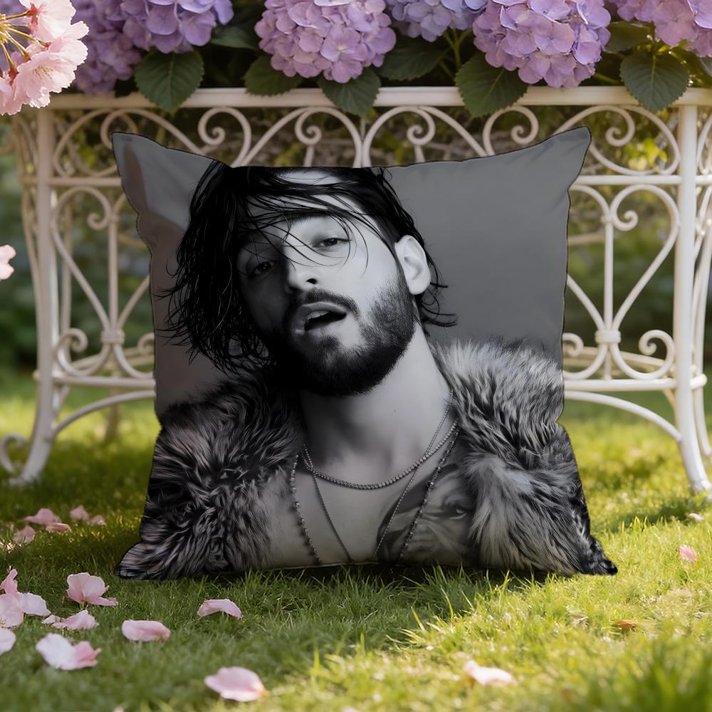 Colombian Singer Maluma Cushion Cover Home & Car Dual-Scene Pillow Cover: Reversible for Premium Comfort