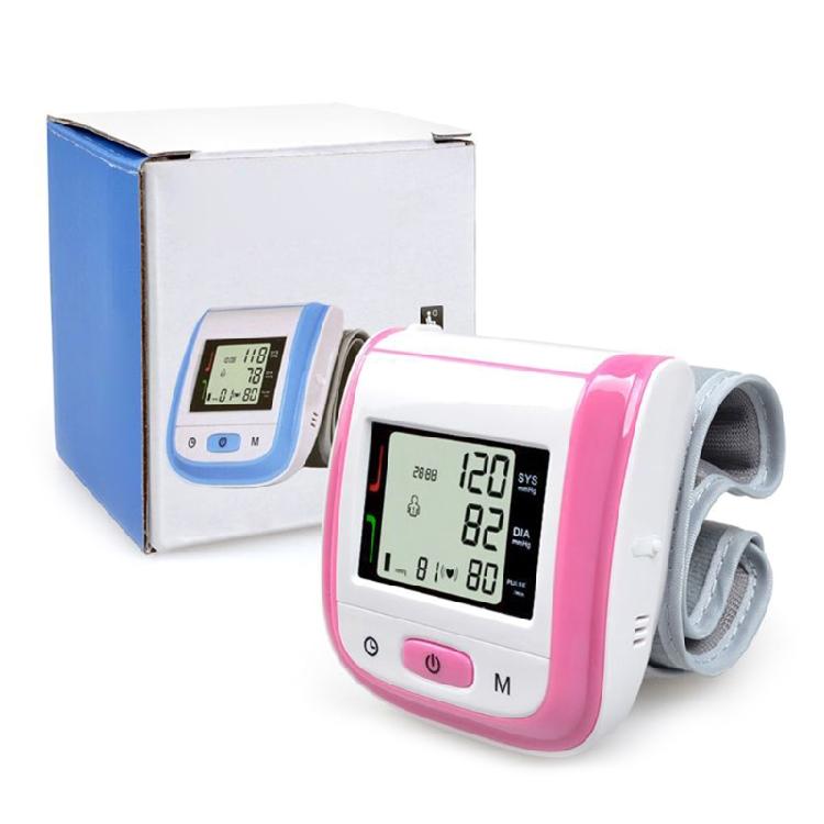 Auto LCD Monitor Sphygmomanometers for BP Heart Rate Pulse Meter Monitor Gift