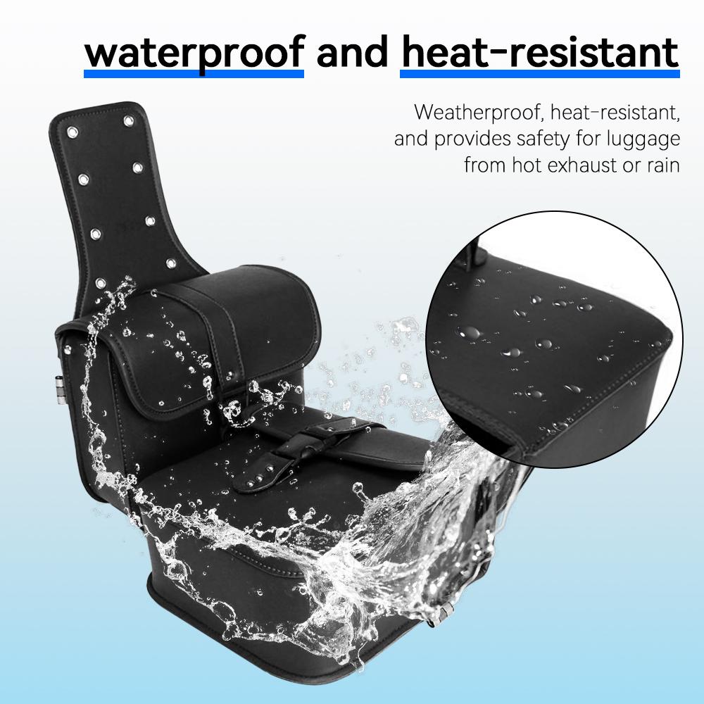 1 Pair Universal Motorcycle Saddle Bags Side Tool Bag Luggage Storage Bag Waterproof For Honda Suzuki Yamaha Ducati