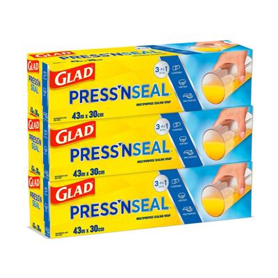 Van Seal Glad Voedsel Glad Opslag Voedsel Keuken Huishoudelijk Groot Costco 350086 [Set 3] Press'n Wrap, Wrap, Benodigdheden, Goederen, Capaciteit,