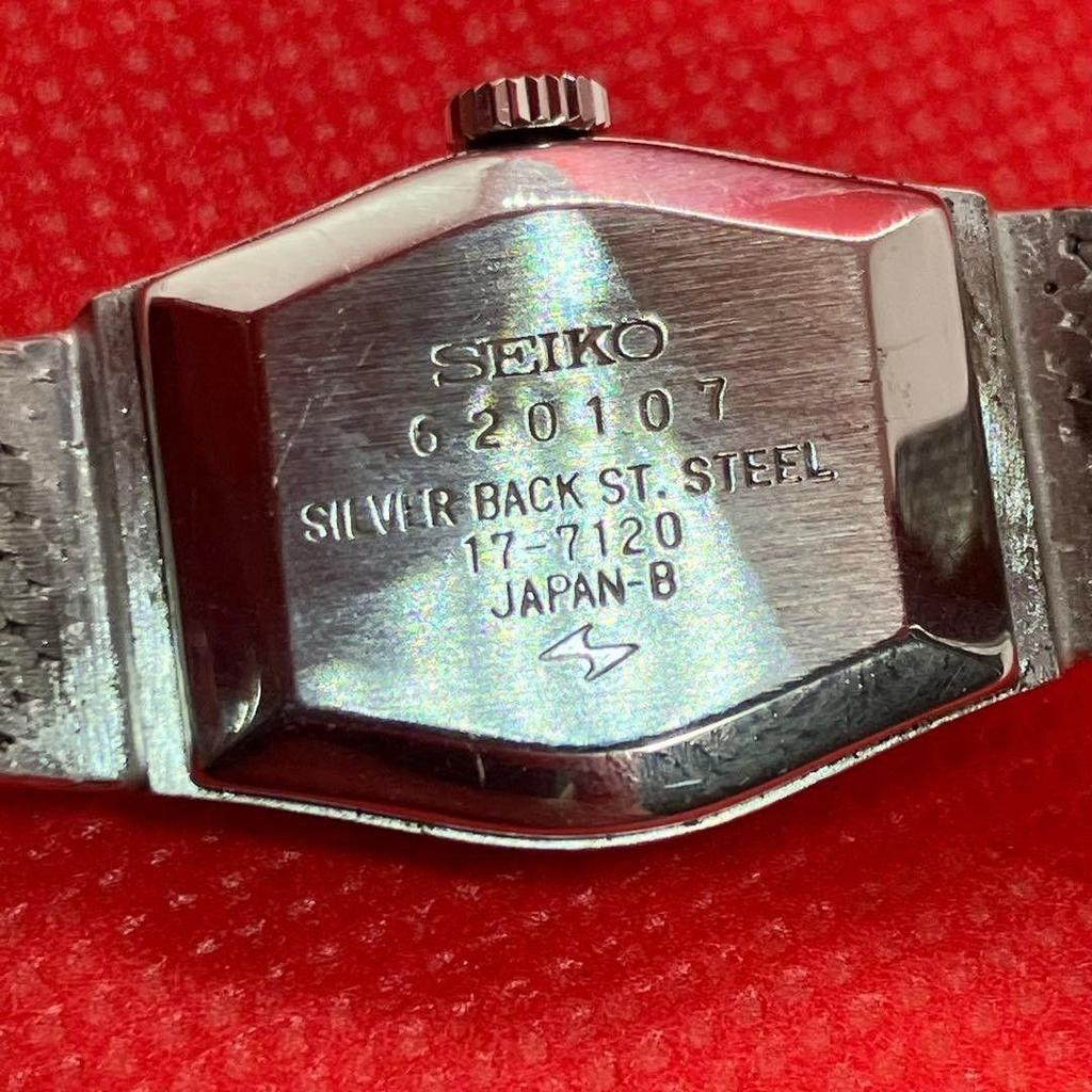 Used Good Condition SEIKO Hand-winding Blue Dial Ladies' Watch, Working Condition